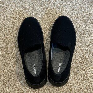 Women's Wool Cruiser Slip On - Natural Black (Natural Black Sole)